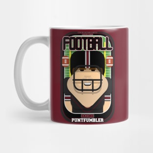 American Football Black and Maroon - Enzone Puntfumbler - Bob version Mug